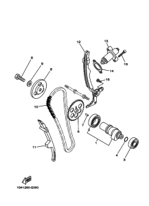 YBR250 Camshaft & chain