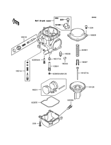 ZR400 Карбюратор в разборе