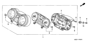 CB1300S (ABS) Измерительный прибор