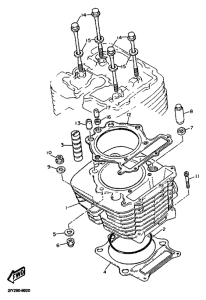TT600R Цилиндры