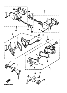 SH50 SH50W Проблесковый световой сигнал