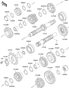EX500 Трансмиссия