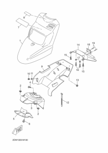 CW50E Переднее крыло