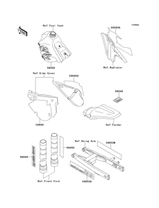 KX100 Labels(kx100-b3)