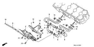  Воздушный клапан всасывания
