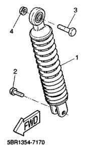 YQ50 Задняя подвеска