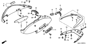 SRX90 Крышка корпуса