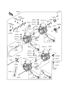 ZX600 Carburetor assy