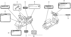 CH80 Лейбл предостережения