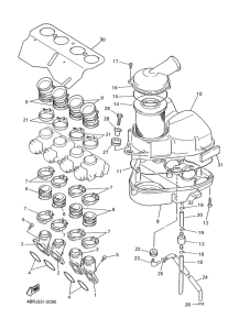 XJ600S Впускная система