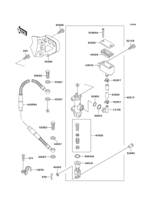  Задний тормозной цилиндр