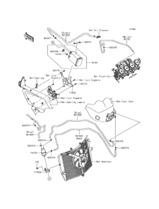 ZX600 Топливная система