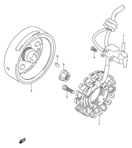 DR350 Зажигание