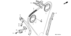  Цепь грм / натяжное устройство