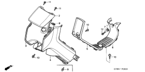 PK50 Front cover shutter