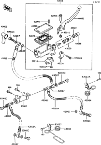 Z550 Главный тормозной цилиндр