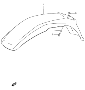 DF125 Переднее крыло