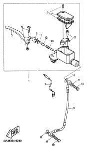 CW50 Maitre-cylindre avant