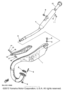 RT100A Выхлопная система