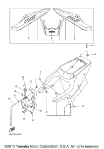 YZF-R6 Боковые обтекатели