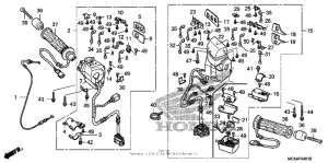 GL1800 (ABS) Handle switch (2)