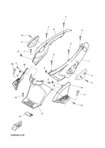 EW50 Боковые обтекатели