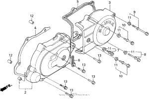 SA50P Облицовка левая сторона