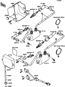 VN1500 Ignition coil(1 / 2)