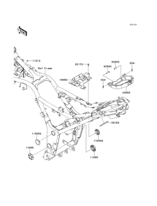 EX300 Рама ,крепежные детали