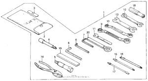 VFR700F Инструмент