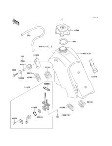  Топливный бак