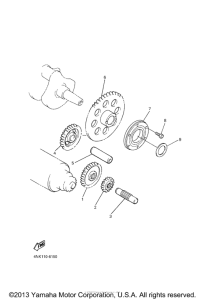 XVZ13TFSA Муфта стартера