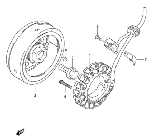 DR650 Зажигание
