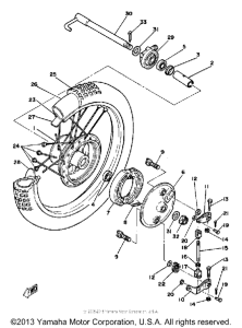 IT465H Переднее колесо