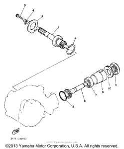 PW50D Трансмиссия
