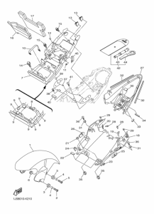 YZF-R6R フエンダ