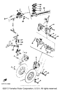 XS650SJ Double disc brake