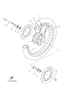  Переднее колесо