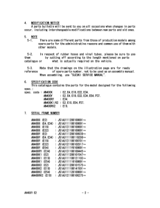 AN400 Catalog preface