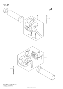 VZR1800 Handle Switch (Vzr1800Z L2 E33)