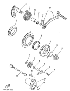 YN50R Стартер