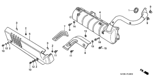 SH50D Глушитель