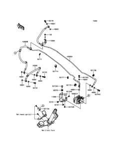 ZR800 Тормозные трубки