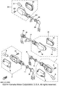XT225PC Поворотники