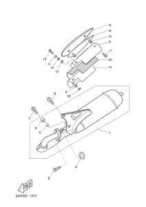 CW50RS Выхлопная система