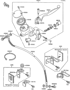 VN1500 Главный тормозной цилиндр