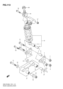 GSX-R1000 Втулки заднего рычага