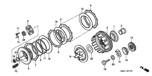 XL600V Бендикс