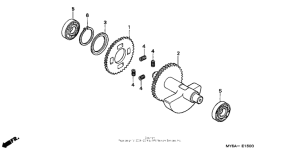 XR650L Валансирный вал