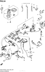 GSX-R1000 Wiring Harness (Gsx-R1000L4 E33)